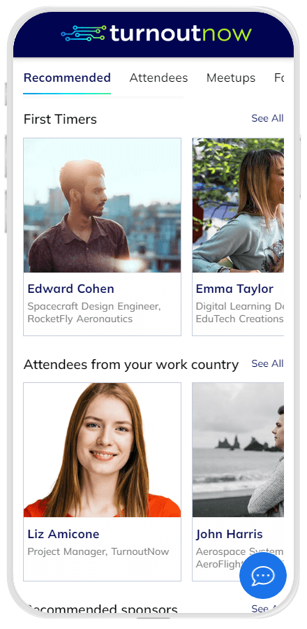 TurnoutNow PeerConnect Recommendations