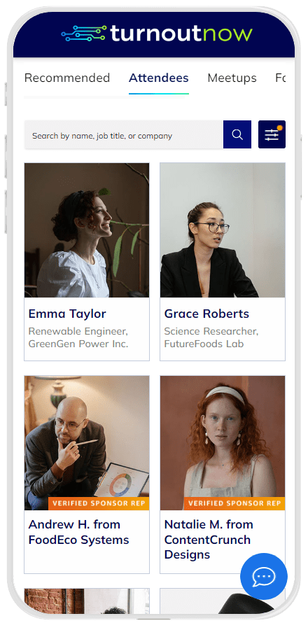 TurnoutNow PeerConnect Attendees